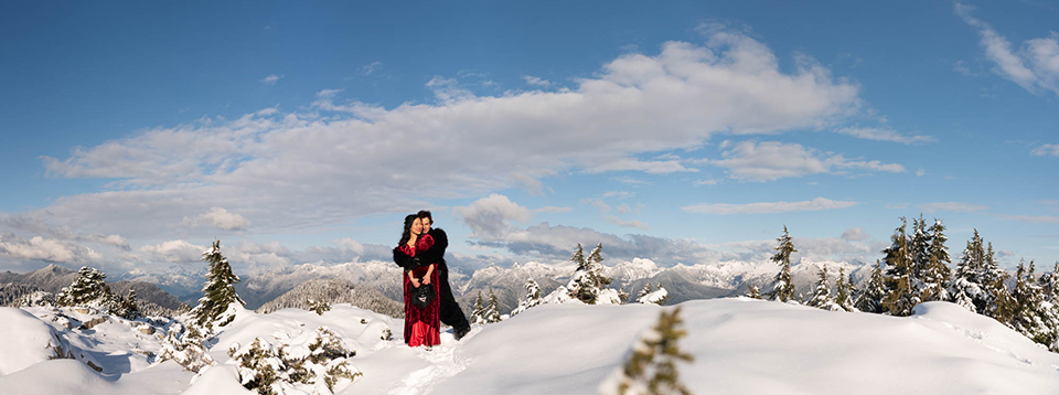KatePatersonPhotography Mountain Top Engagement Vancouver Fraser Valley BC Helicopter flight