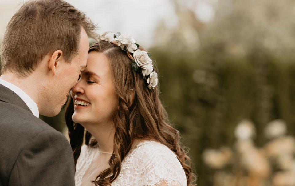 Intimate fall wedding with Jess and Lee