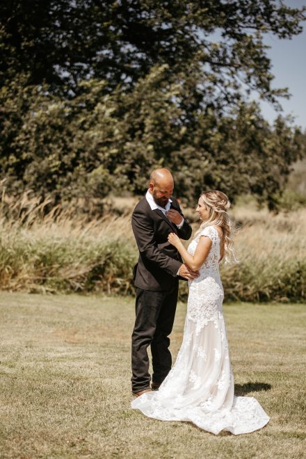 Tia + Travis summer wedding with Kate Paterson Photography
