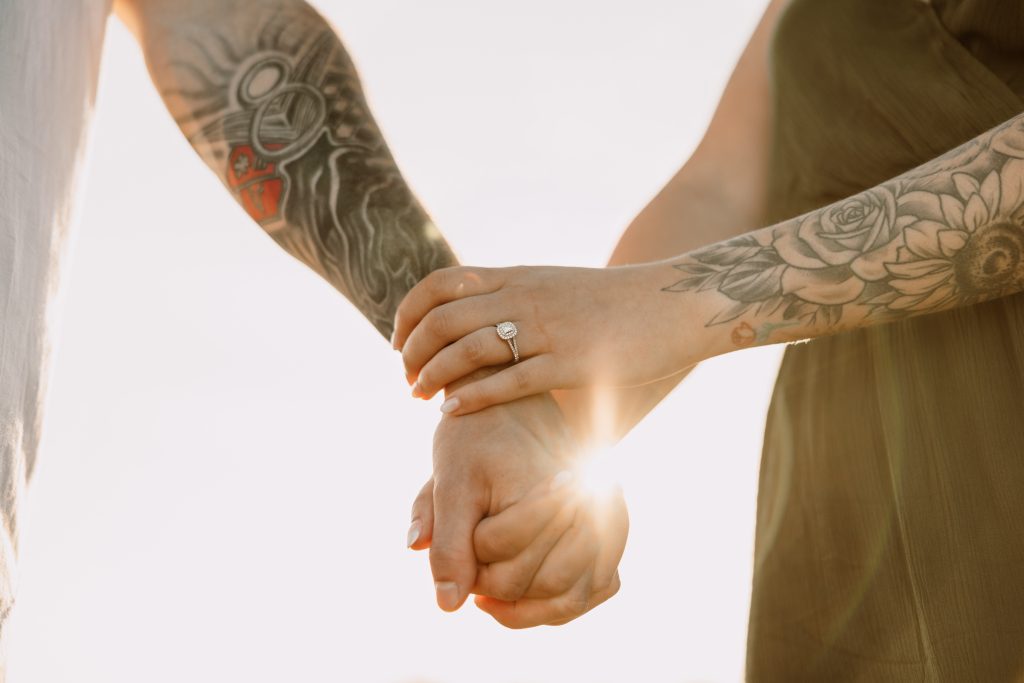 Engagement photoshoot Vancouver BC on the beaches of White Rock Lower Mainland