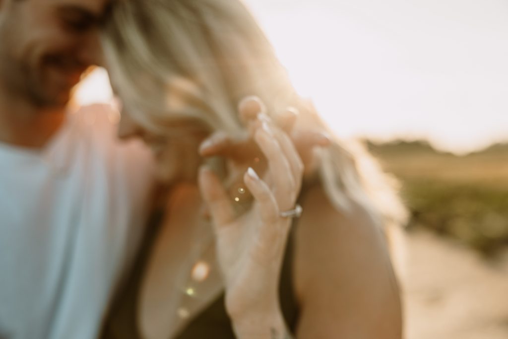 Engagement photoshoot Vancouver BC on the beaches of White Rock Lower Mainland