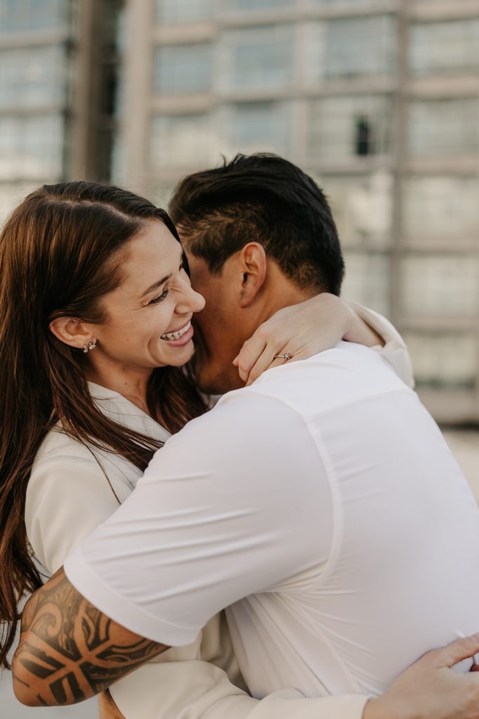 Langley surprise proposal on a beautiful autumn day