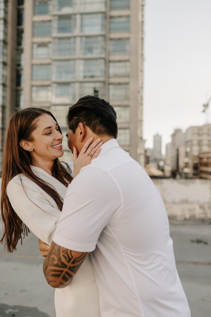 Vancouver surprise proposal on a beautiful autumn day