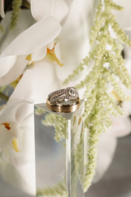 Melissa and Parkers wedding rings